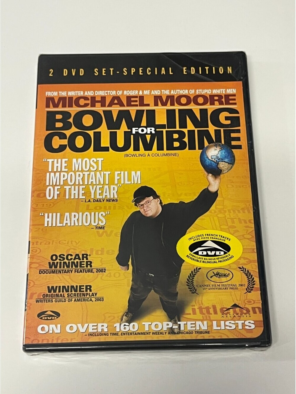 Michael Moore Bowling for Columbine DVD 2002 New